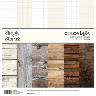 Simple Stories Color Vibe Designpapier - Woods